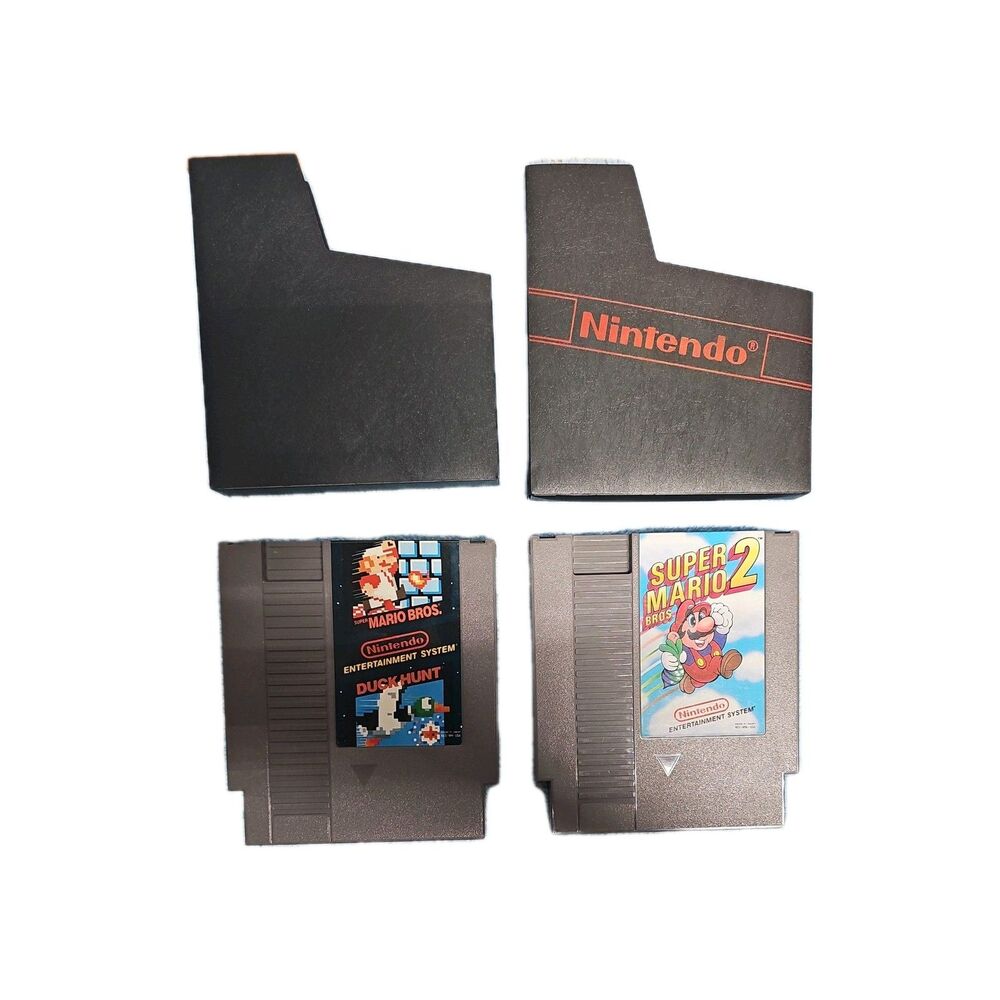 Super Mario Bros/Duck Hunt & Super Mario Bros 2 Nintendo - UNTESTED